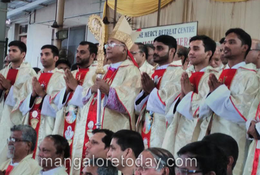 Seven Capuchin deacons